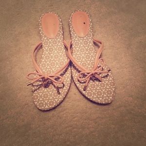 Pink Kate Spade sandals